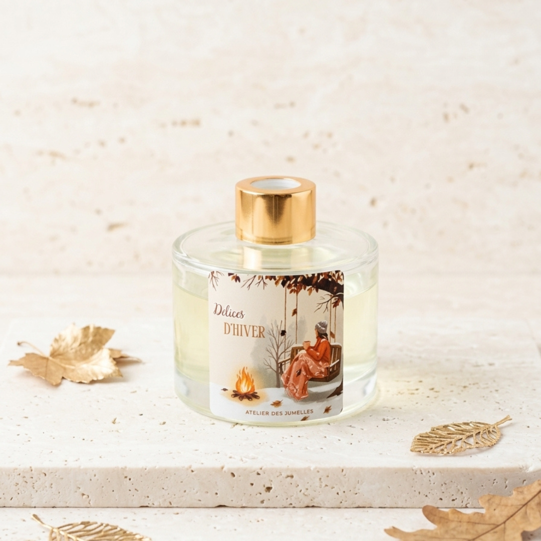 Diffuseur de parfum - Délices d'hiver - Vanillé & Epicé - 150ml