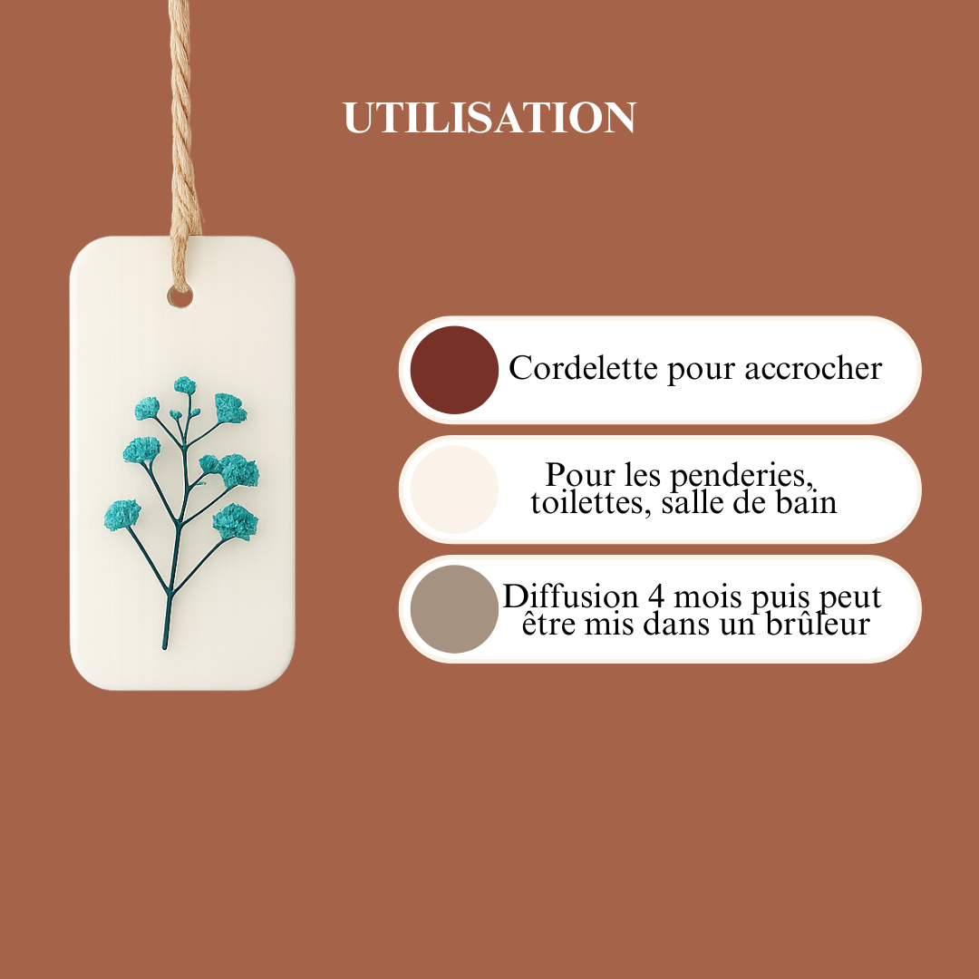 Médaillon parfumé - Brin de soleil