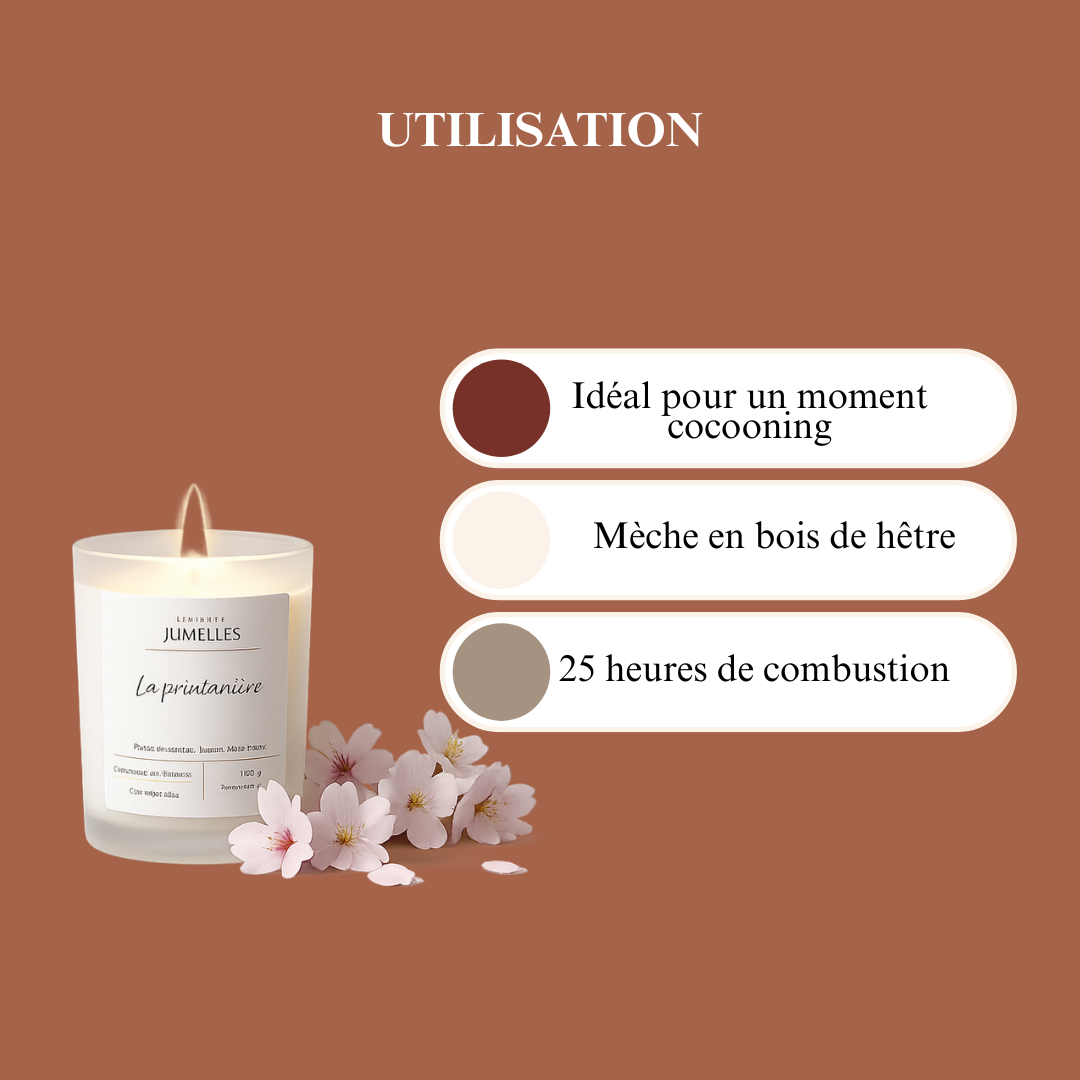 Bougie Foret Enchantée - 25 heures de combustion