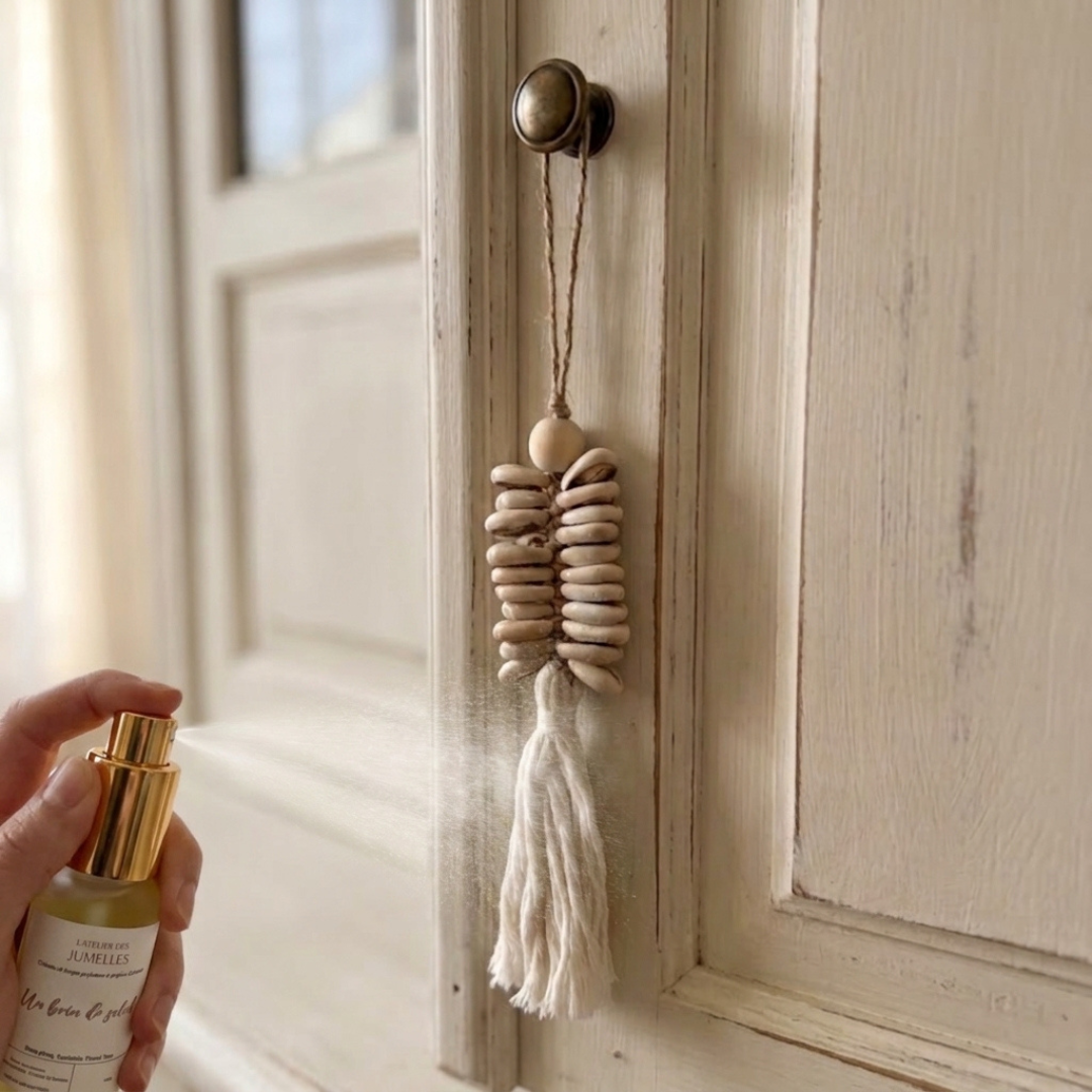 Accessoire Pompon & Coquillage – Porte-spray