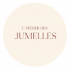 logo atelier des jumelles beige