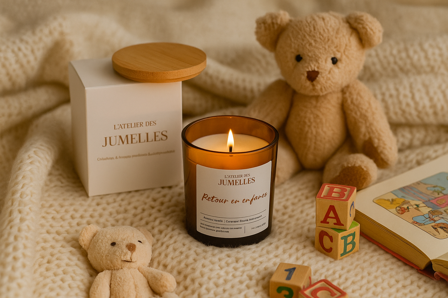 BOUGIE RETOUR EN ENFANCE 180g