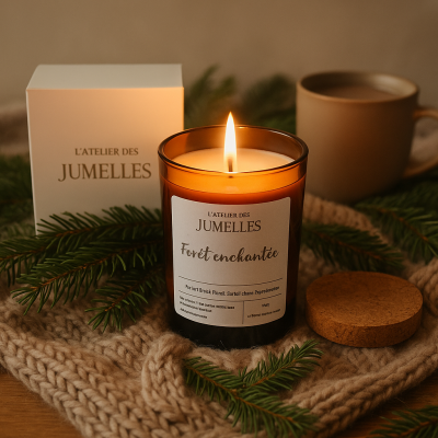 Bougie Foret Enchantée (180gr) 🌲